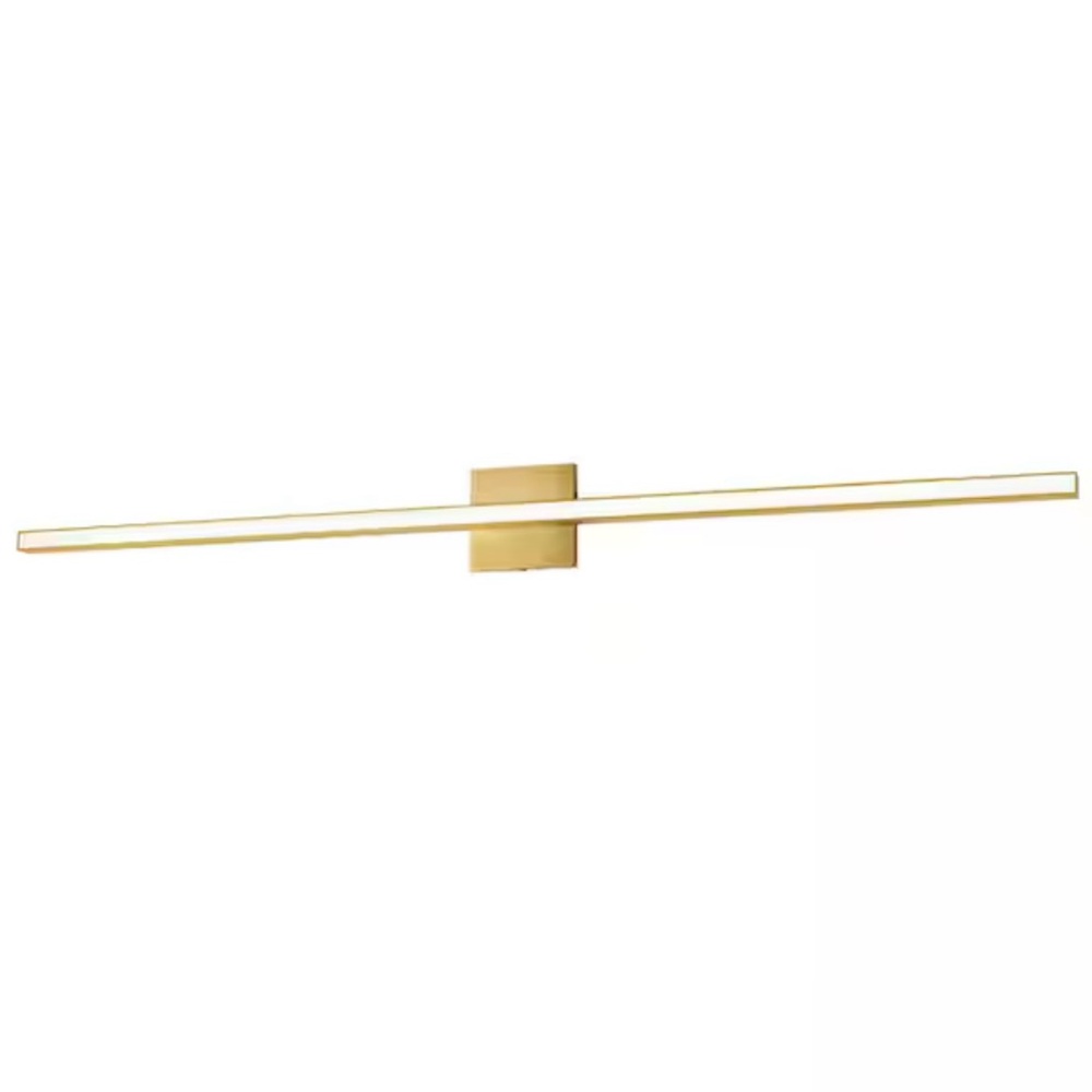 Brass Vanity Light Bar 47.5”